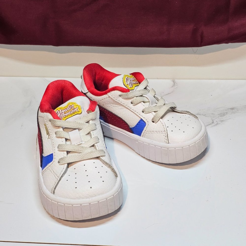 DC Justice League X Puma WMNS Cali Star Wonder Woman Toddler Sneakers
